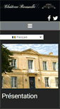 Mobile Screenshot of chateaurousselle.com